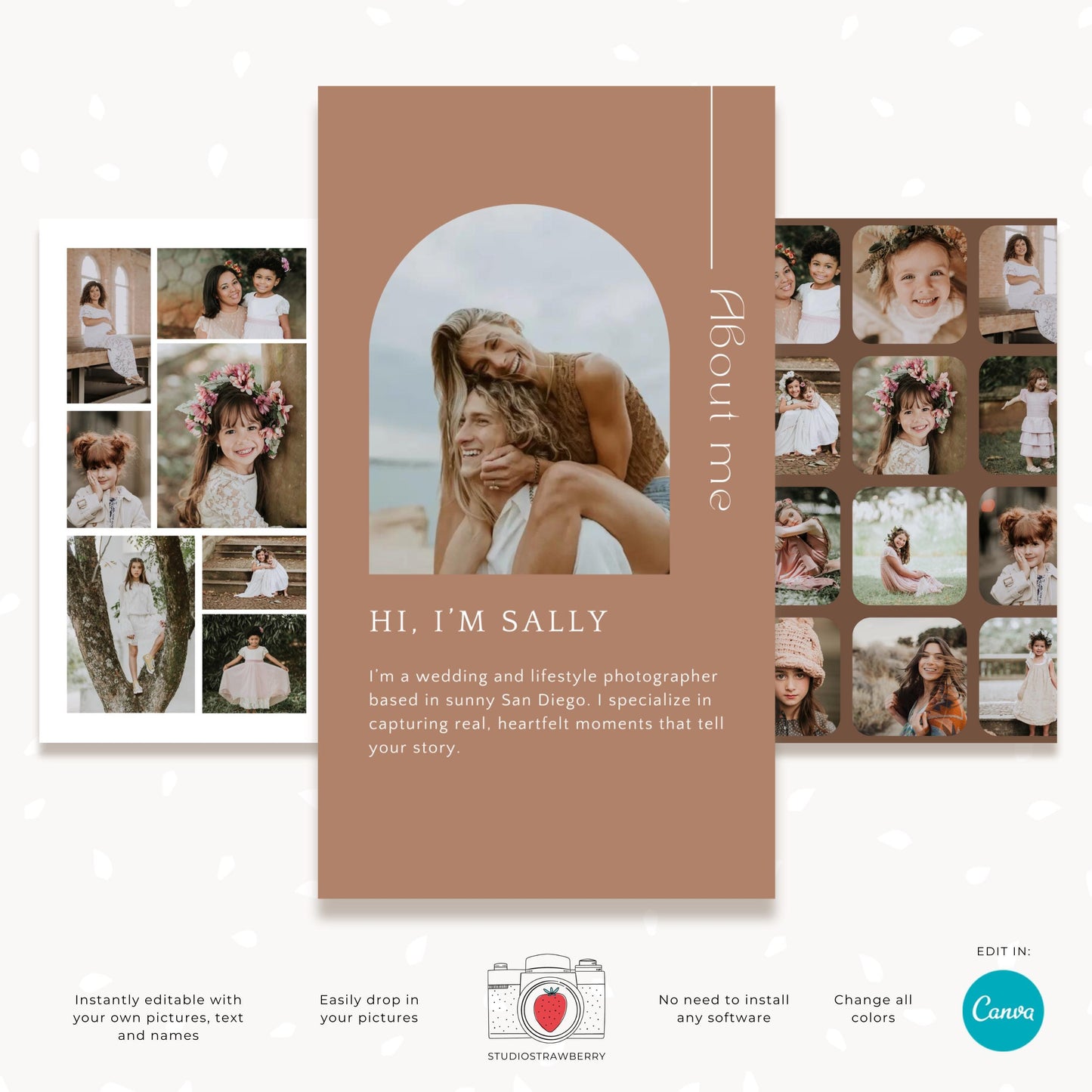 Session announcement Instagram story templates for professional photographers.