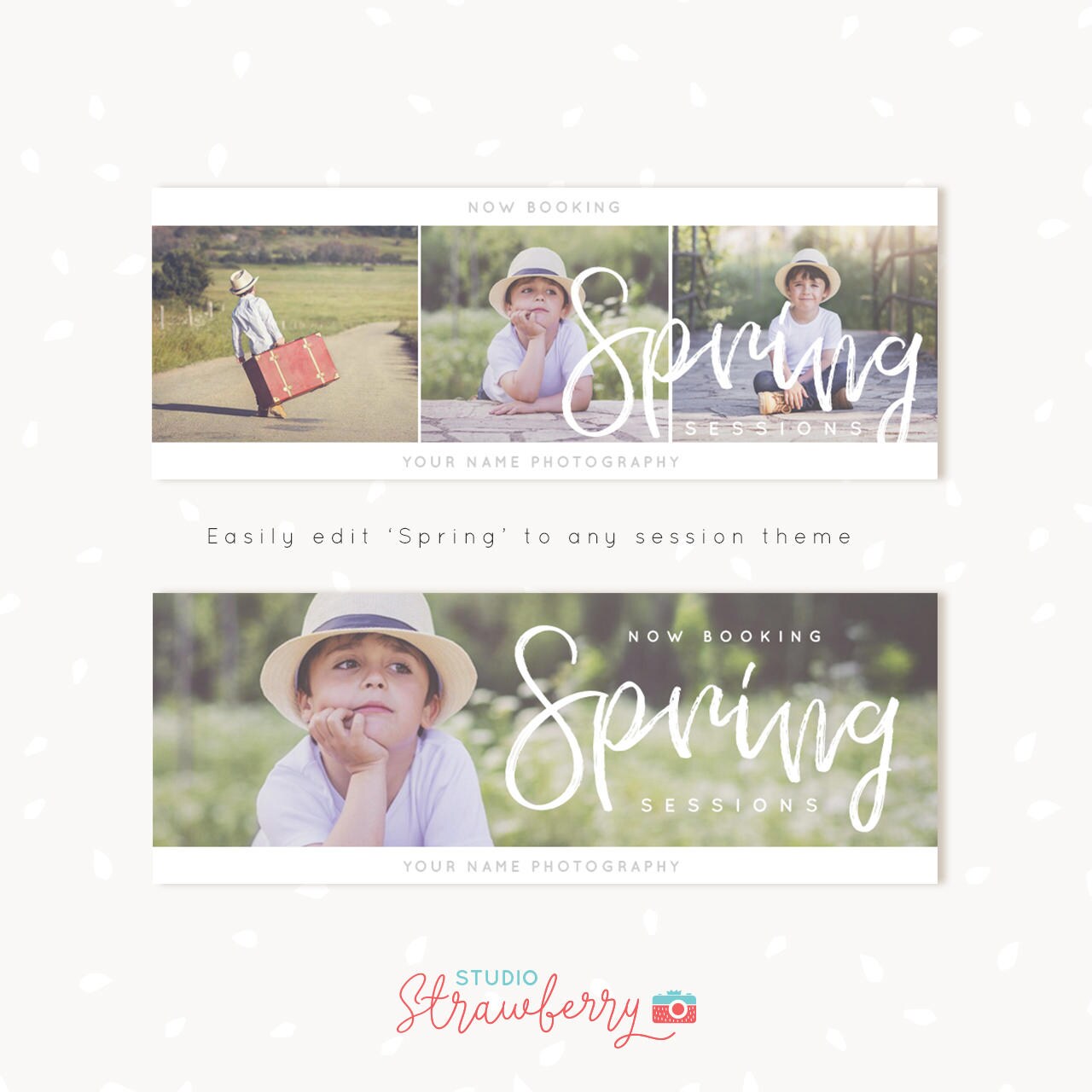 Facebook Timeline Template, Photography Facebook Timeline Covers, Facebook Cover Template, Facebook Cover Photo, Facebook banner, Spring
