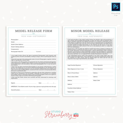 Photography Business Forms Bundle, Photo Session Agreement, Business Policies, Model Release, Photo Release, Wedding contract, Contracts