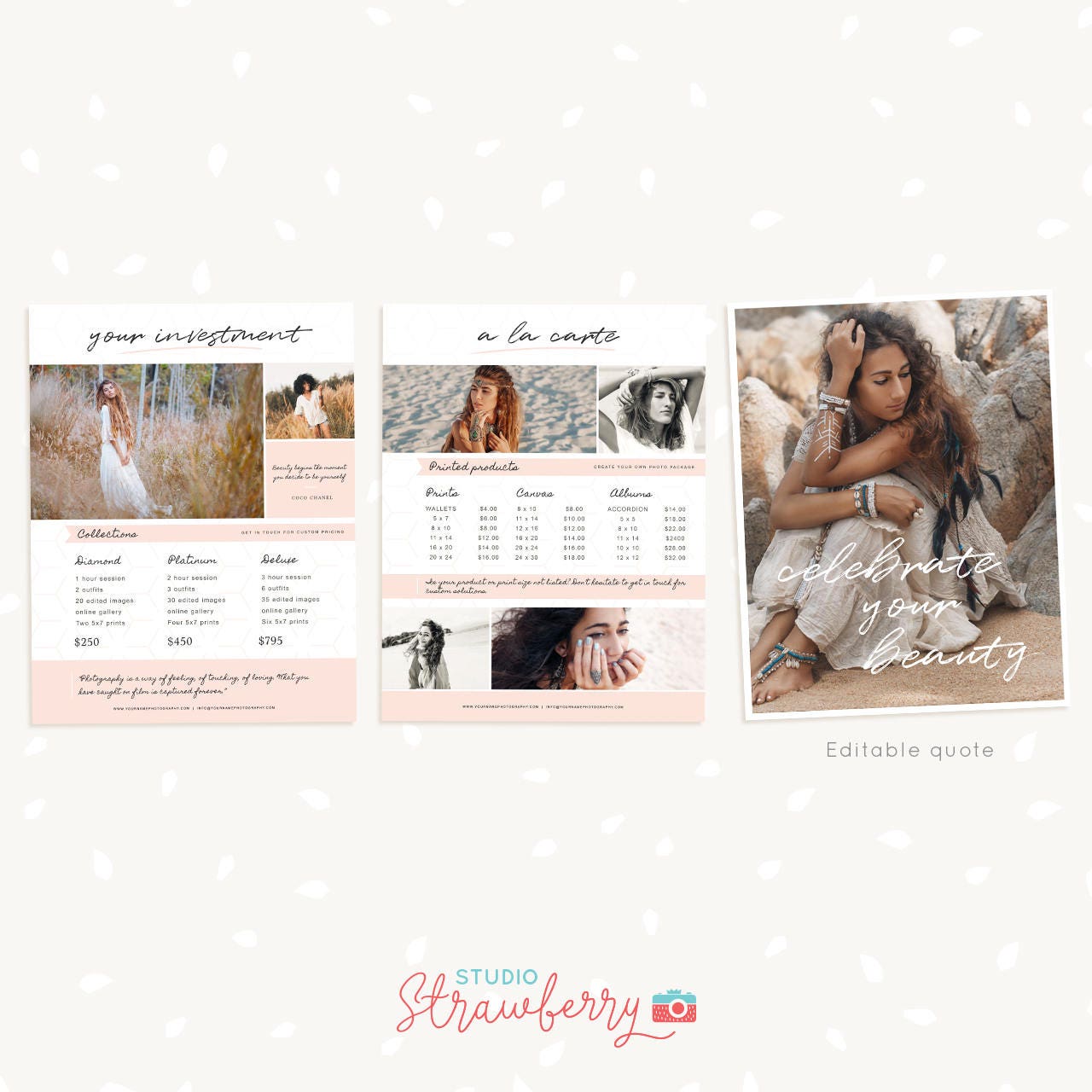 Senior Magazine Template, Senior Welcome Guide, Senior Photography Magazine, Senior graduation, 12 pages Magazine Template, Senior marketing