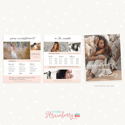 Senior Magazine Template, Senior Welcome Guide, Senior Photography Magazine, Senior graduation, 12 pages Magazine Template, Senior marketing