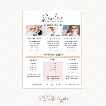 Boudoir Photography Forms Bundle, Boudoir template, Boudoir forms, Questionnaire, Model release, Invoice, Boudoir contract, Price list