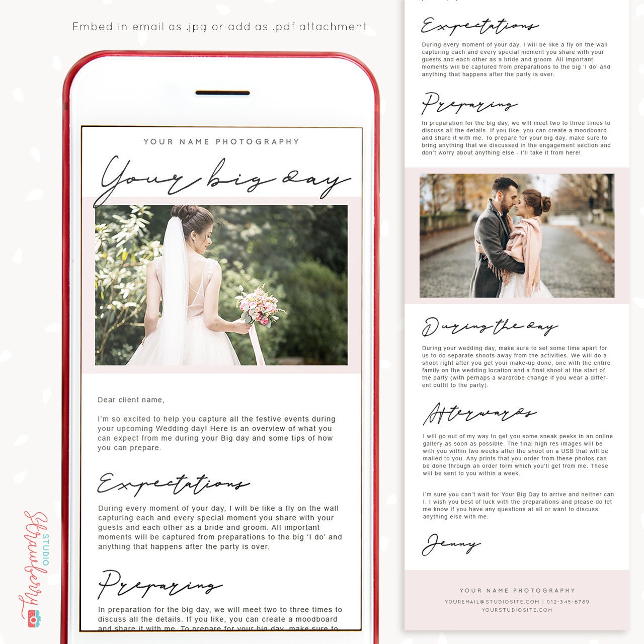Wedding email template, Email Newsletter Template, Multi-purpose wedding email newsletter template, wedding photography, photographer