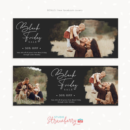 Black Friday Marketing Template, Black Friday Photoshop Template, Black Friday Sale Promotion, Square, Instagram, Social media, Facebook