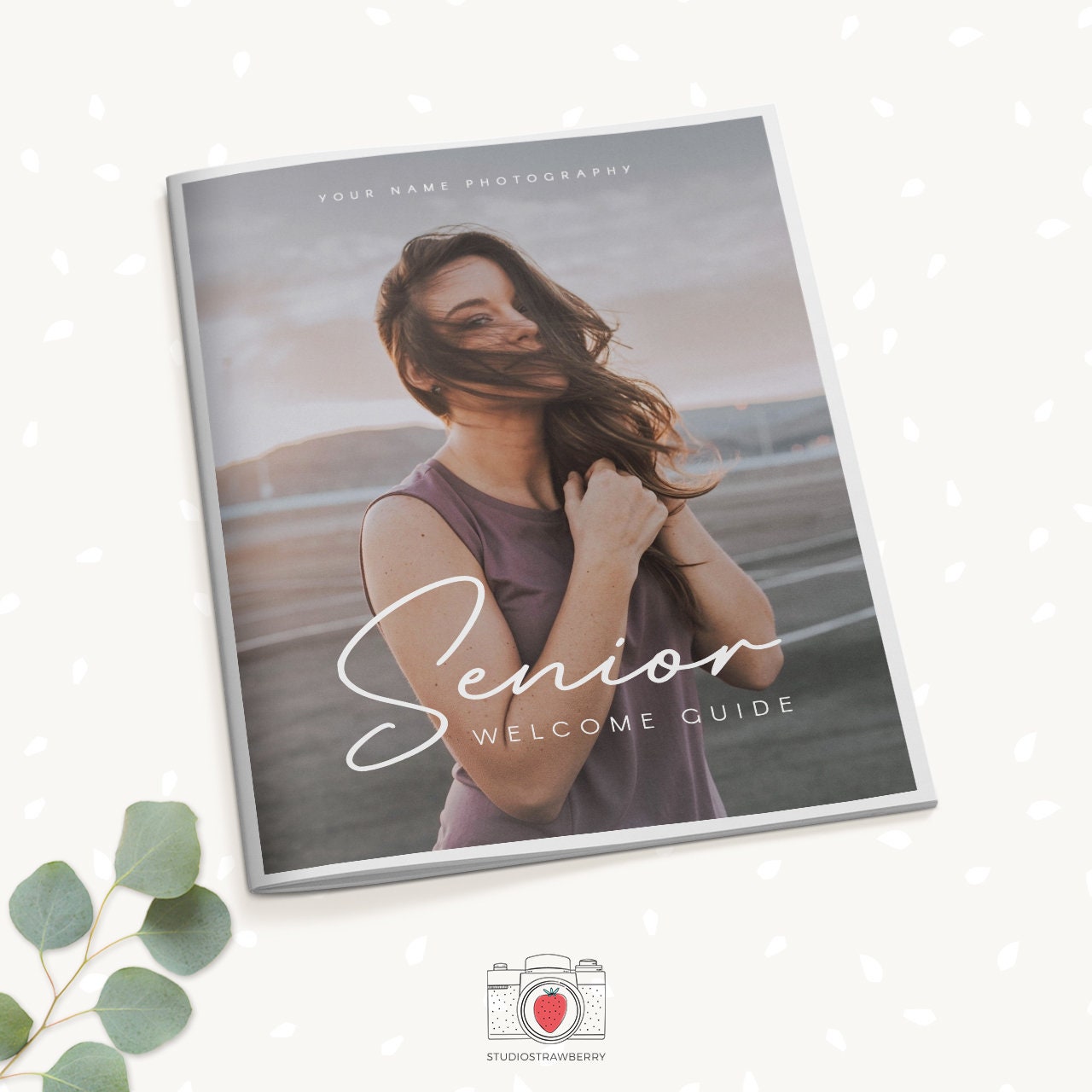 Senior Magazine Template, Senior Welcome Guide, Senior Photography Magazine, Senior graduation, 10 pages Magazine Template, Senior marketing