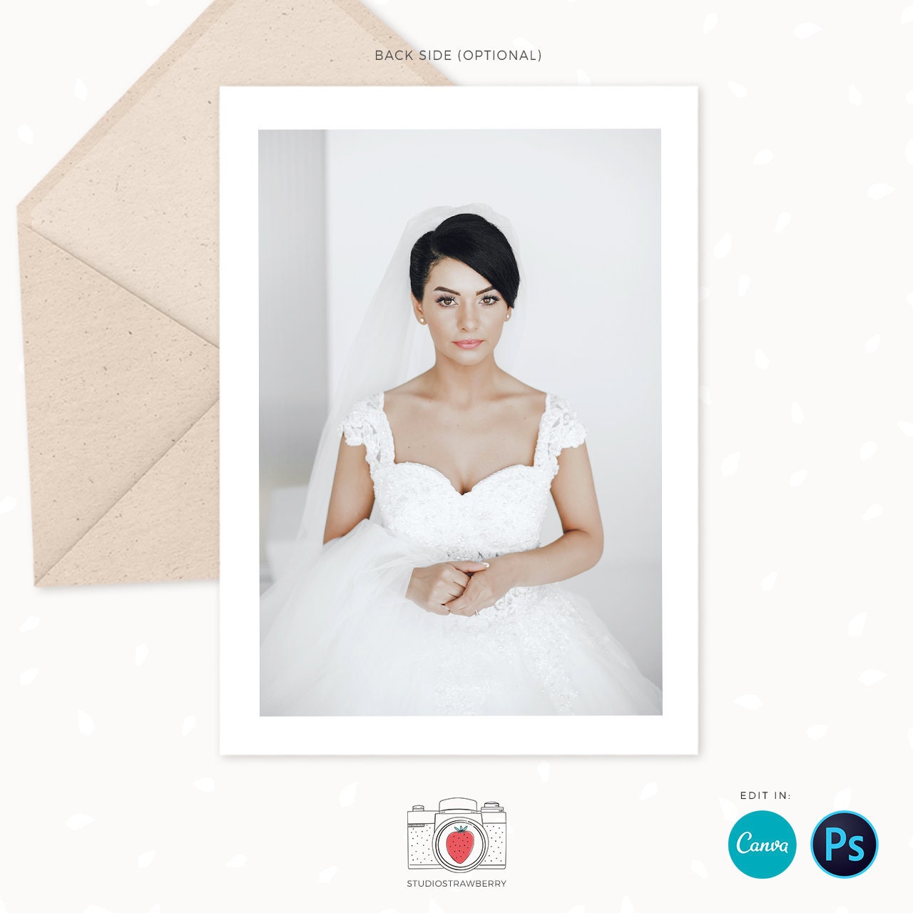 Wedding thank you cards with photo template, Thank You Card Template Canva, Thank You Printable, Collage thank you card template