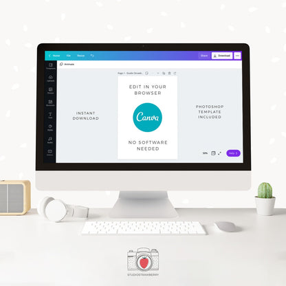 Referral card canva, Referral card template, Referral cards, referral program, tell a friend, word of mouth, referral card for photographers