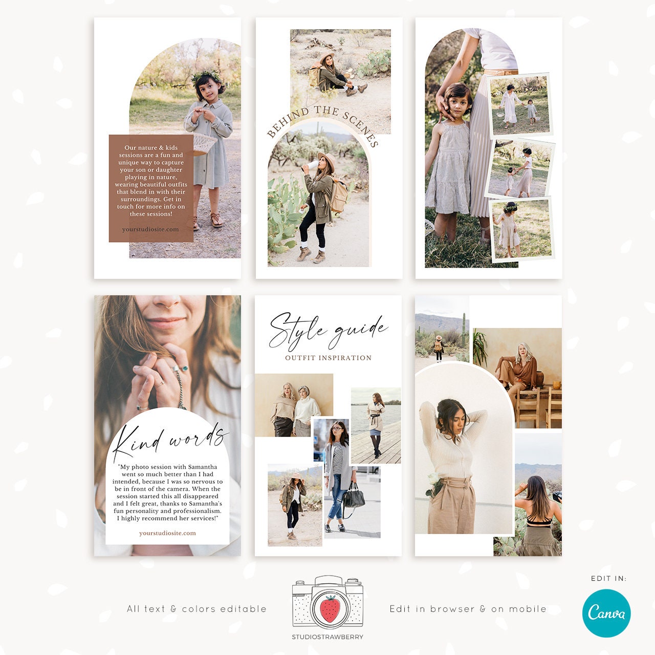 Photographer instagram story templates, Photography instagram template, Instagram story photographers, Canva instagram story template