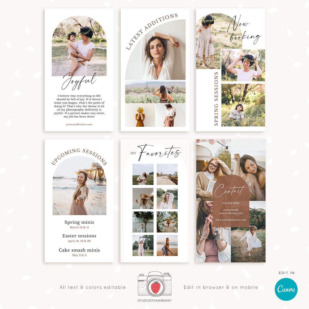 Photographer instagram story templates, Photography instagram template, Instagram story photographers, Canva instagram story template