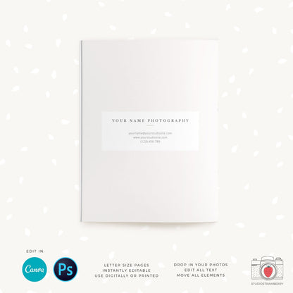 Senior Photography Magazine, Canva, Photoshop, 12 pages, Senior Marketing, Senior Magazine Template, Senior photographer, Senior graduations