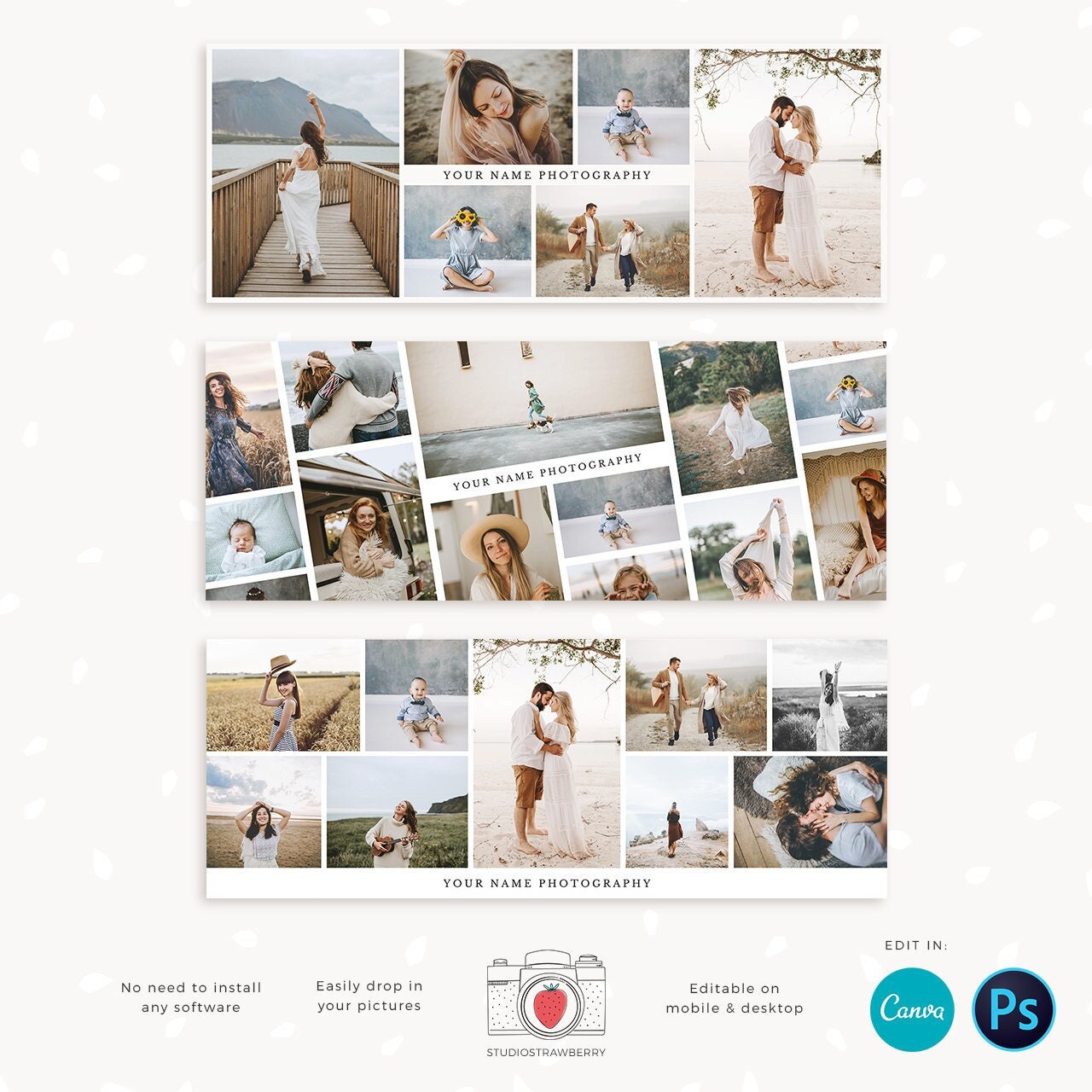 Facebook cover template, Canva, Photography Facebook Timeline Covers, Facebook Cover Template, Facebook Cover Photo, Photo collages, Pics