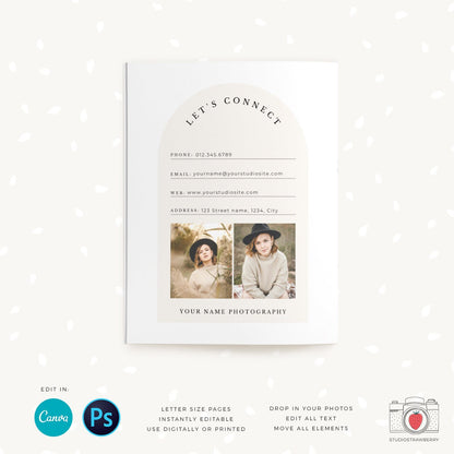 Location Guide Template, Photography Magazine, Welcome guide, 12 pages, Template for photographers, Magazine Template, Canva & Photoshop