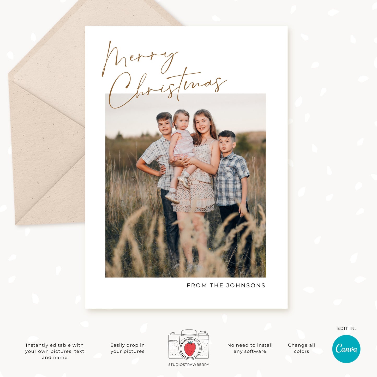 2023 Year in review Christmas card, Holiday card, Hannukah card, life updates, milestones, new years holiday cards, family recap, highlights