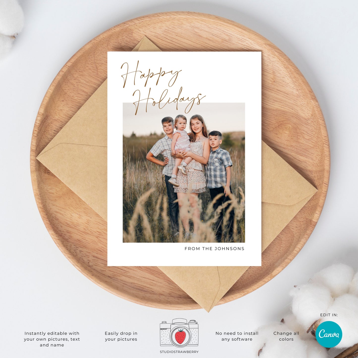 2023 Year in review Christmas card, Holiday card, Hannukah card, life updates, milestones, new years holiday cards, family recap, highlights